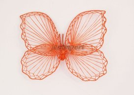 ABACA BUTTERFLY 3 COLORS  35 CM 