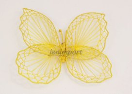ABACA BUTTERFLY 3 COLORS  20 CM 