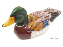 DUCK FROM EXOTIC WOOD 22 CM 