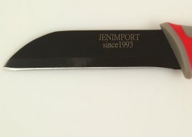 FLORICULTURE KNIFE 19 CM BLACK TITANIUM COATED