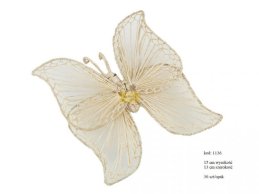 BUTTERFLY ABACA NATURAL 15 CM