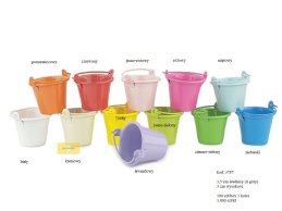 METAL BUCKET MINI 3,5 CM MIX COLORS