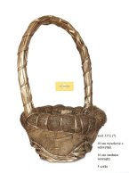 GOLDEN BASKET ( 7 ) COCO PALM 16 CM D