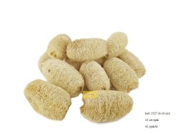 LUFA MINI 6-10 CM NATURAL 12 PC/PB