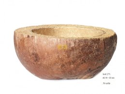 ŁUPINA KOKOSA kokos doniczka 18-22 cm 