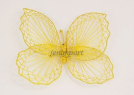 ABACA BUTTERFLY 3 COLORS  35 CM 