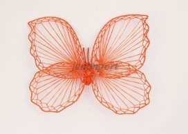 ABACA BUTTERFLY 3 COLORS 30 CM 