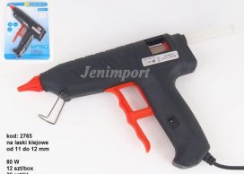 HOT MELT GLUE GUN 20W-80 W FOR GLUE STICK 11,3 mm with SWITCH off till 20 W.+ STOP DROP NEW TECHNOLGY