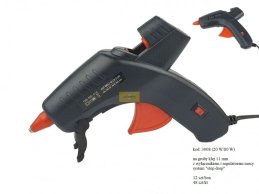 HOT MELT GLUE GUN 20W-80 W FOR GLUE STICK 11,3 mm with SWITCH off till 20 W.+ STOP DROP NEW TECHNOLGY