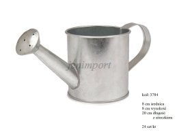 ZINC WATERING CAN 8 CM DIAMETER PLANTER