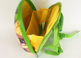 GREEN BACKPACK ABS  31 cm, 0,49 kg 