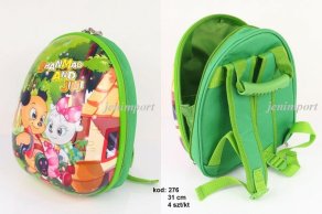 GREEN BACKPACK ABS  31 cm, 0,49 kg 