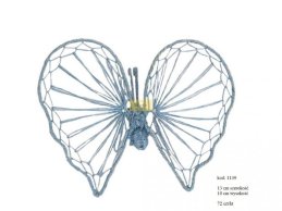 MOTYL  ABACA NIEBIESKI 13  CM