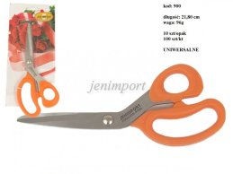 SCISSORS WITH SILICON HANDLE 21,80 CM 