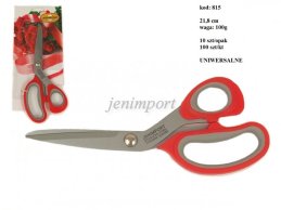 NOŻYCZKI OSTRZE TWARDA STAL+C.TITANIUM 21,8 CM