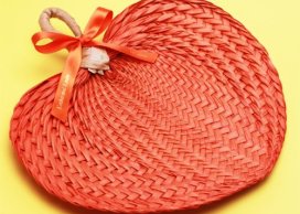 PALM LEAF FAN NATURAL  8-10 CM