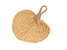 PALM LEAF FAN NATURAL  8-10 CM