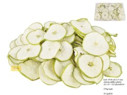 JABŁKA ZIELONE PLASTRY, ok 4-5 cm plastry suszone 250g/opak ok.110-120 plasterków