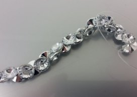 ACRYLIC DIAMOND GARLAND 183 CM / 313 PC DIAMOND ACRYLIC