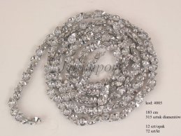 ACRYLIC DIAMOND GARLAND 183 CM / 313 PC DIAMOND ACRYLIC