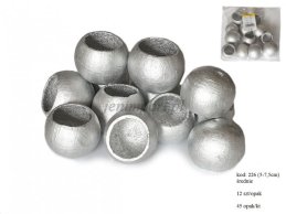 BEL CUP MEDIUM SILVER COLOR 5 CM-7,5 CM 12 PC/PB