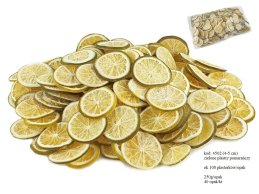 SUSZONE POMARAŃCZE ZIELONE PLASTRY zielona skórka 4-5 cm 250g/opak, ok 100szt
