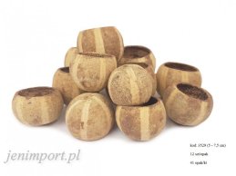 BEL CUP DISCO 5-7 cm NATURALNY zeberka 12 szt/OPAK 