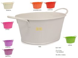 MISECZKI METALOWE 15 cm średnicy kolory do wyboru