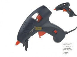 GLUE GUN 20 W FOR GLUE STICK 7,3 mm  on/of + STOP DROP NEW TECHNOLGY