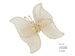 MOTYL  ABACA NATURALNY 15 CM  CM