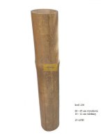 BAMBOO DECOR- VASE 60-65 CM-H- . 10-12 CM D, FOR DRIED FLOWERS ONLY