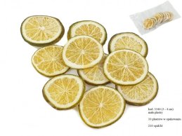 ORANGE SLICES EXTRA 3-4 cm GREEN COLOR 10 PC/PB