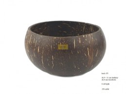 COCO SHELL POLISHED 11-12 cm, 11 cm średnica otworu.