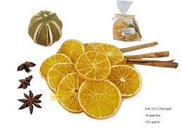 MIX POTPOURRI 50g: cynamon, plastry pomarańczy, cała zielona pomarańcza i anyż