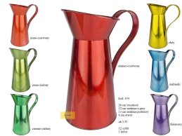 ZINC JUG 26 cm METALIC 7 colors mix