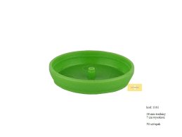 Podstawka mini plastikowa PP 38 mm Ø zielona