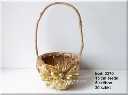 COCO BASKET ( 9 ) GOLD 15 CM