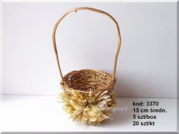 COCO BASKET ( 11 ) GOLD 15 CM