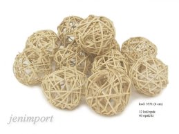  LATA BALL 4CM NATURAL  -12 PC/PACK