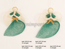 ABACA ANGEL GREEN 5 CM 