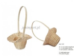 BAMBOO PLANTER 17 X 11  CM DEEP POT 3-4 CM -D 5 CM