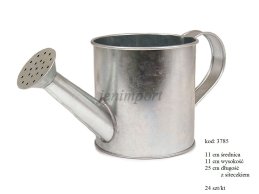 METAL ZINC WATERING CAN - THE  FLOWER POT 24 CM -L 